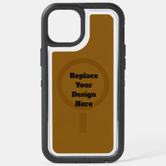 Create Your Own Brown iPhone 15 Plus Case