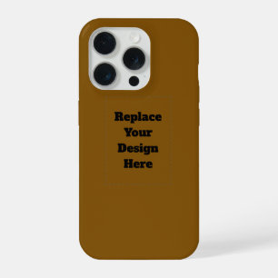 Create Your Own Brown iPhone 15 Pro Case
