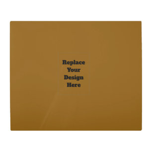 Create Your Own Brown Metal Print