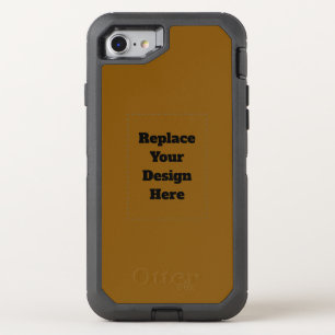 Create Your Own Brown OtterBox Defender iPhone SE/8/7 Case