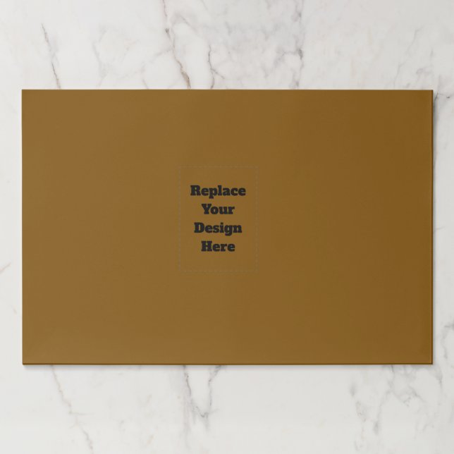 Create Your Own Brown Paper Pad (Front)
