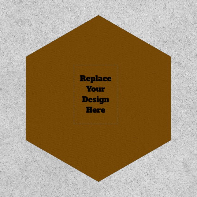 Create Your Own Brown Patch (Front)