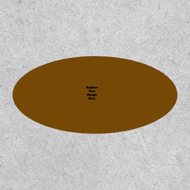 Create Your Own Brown Patch (Front)