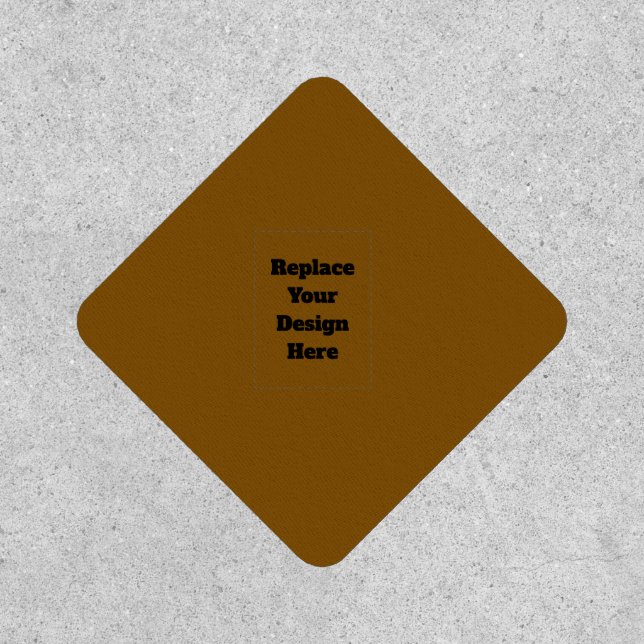 Create Your Own Brown Patch (Front)