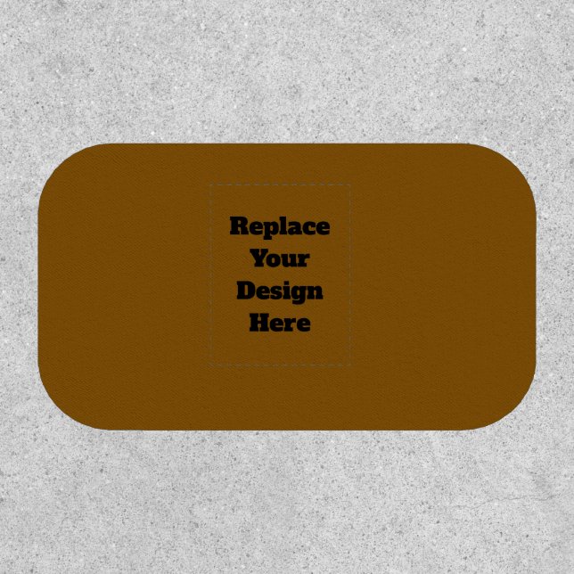 Create Your Own Brown Patch (Front)