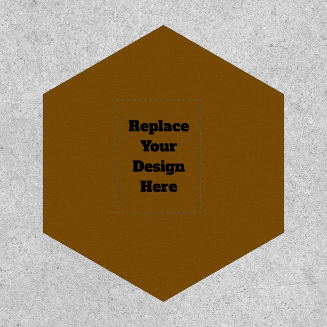 Create Your Own Brown Patch (Front)