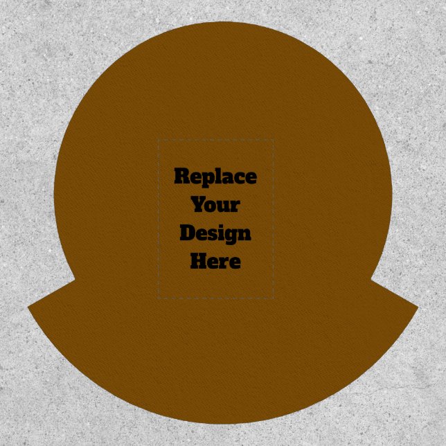 Create Your Own Brown Patch (Front)