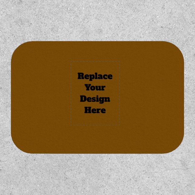 Create Your Own Brown Patch (Front)