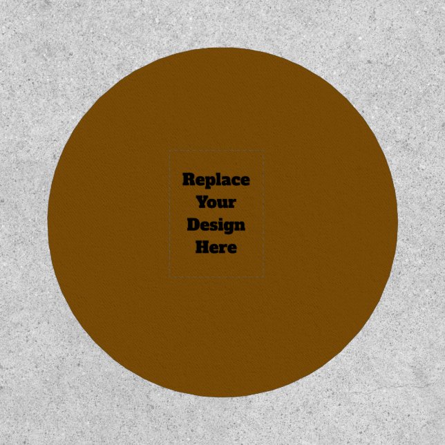 Create Your Own Brown Patch (Front)