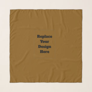 Create Your Own Brown Scarf