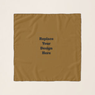 Create Your Own Brown Scarf