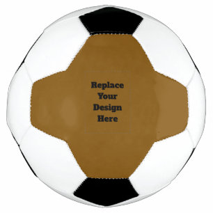 Create Your Own Brown Soccer Ball
