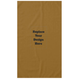 Create Your Own Brown Tablecloth