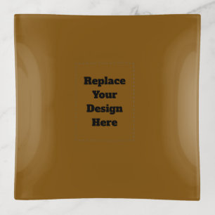 Create Your Own Brown Trinket Tray