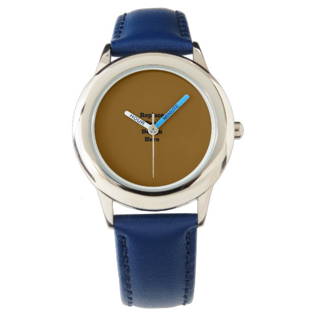 Create Your Own Brown Watch (Front)