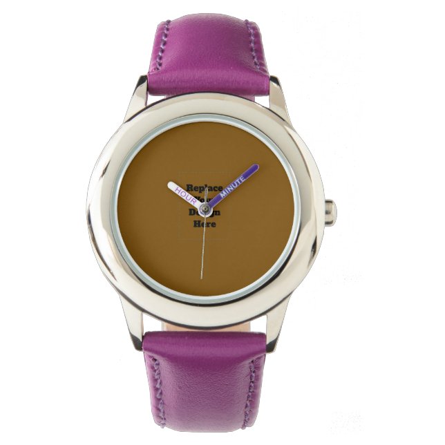 Create Your Own Brown Watch (Front)