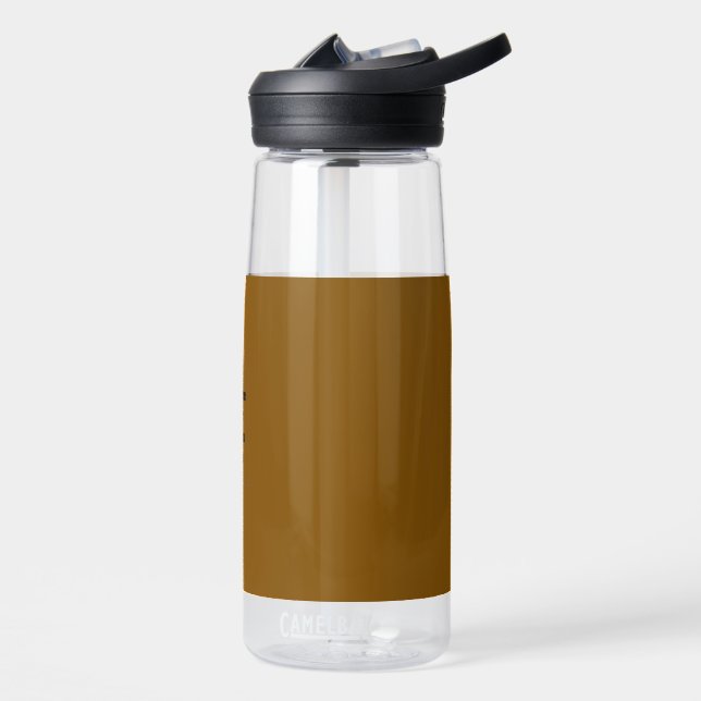 Create Your Own Brown Water Bottle (Left)