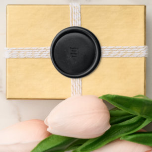 Create Your Own Brown Wax Seal Sticker