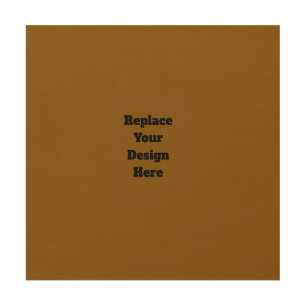 Create Your Own Brown Wood Wall Art