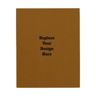 Create Your Own Brown Wood Wall Art
