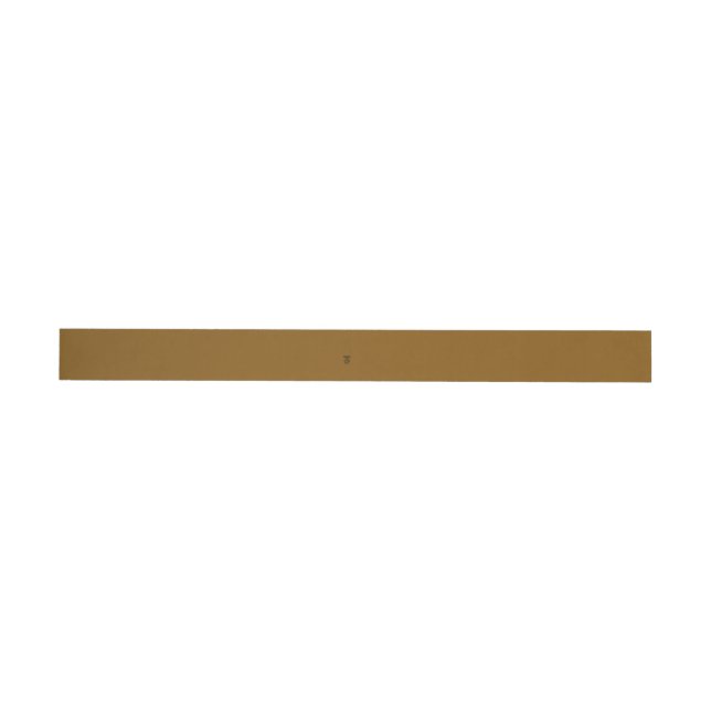 Create Your Own Brown Wrap Around Label (Individual)