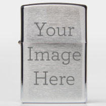 Create Your Own Brushed Chrome Zippo® Zippo Lighter