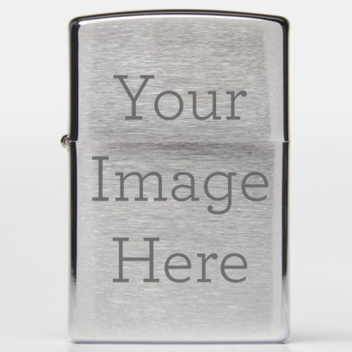 Create Your Own Brushed Chrome Zippo Zippo Lighter