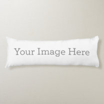 Create Your Own Brushed Polyester Body Pillow
