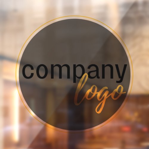 CREATE YOUR OWN BUSINESS BRANDED COMPANY LOGO WINDOW CLING