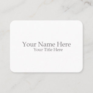 Create Your Own Business Card