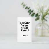 Create Your Own Business Card | Zazzle