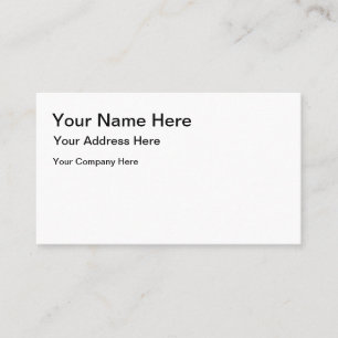 Create Your Own Business Card
