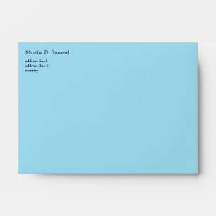 Create your own business envelops. envelope