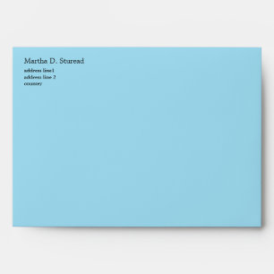 Create your own business envelops. envelope