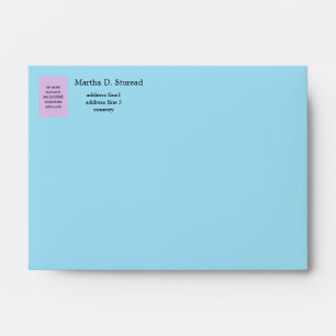 Create your own business envelops. envelope