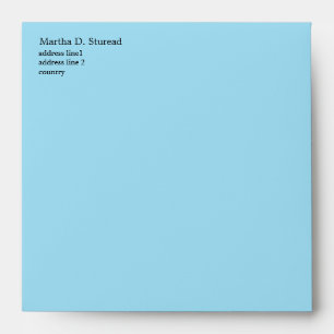 Create your own business envelops. envelope