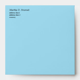 Create your own business envelops. envelope