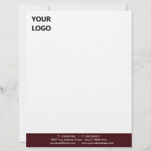 Create Your Own Business Letterhead Template