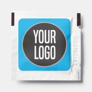 Create Your Own Business Logo - Blue Hand Sanitizer Packet