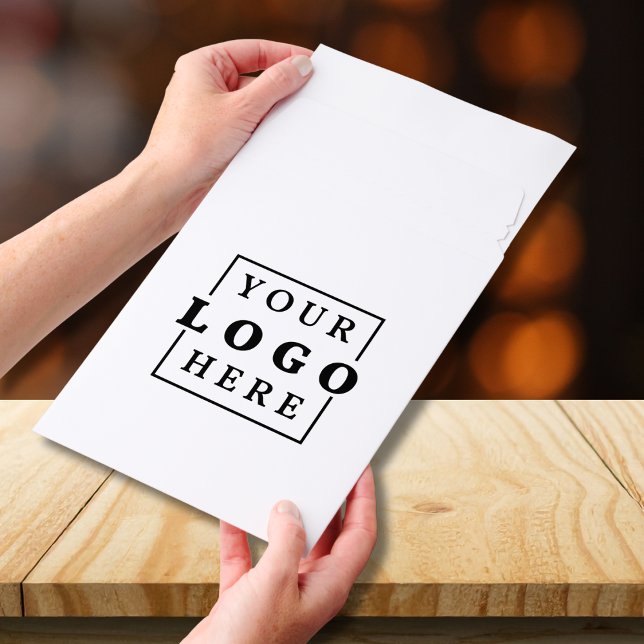 Create Your Own Business Logo Branded White Envelope Mailers (Creator Uploaded)