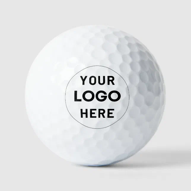 Create Your own Business Logo Golf Balls | Zazzle