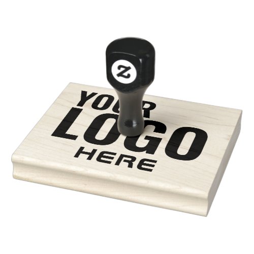 create your own Business Logo Large Stationery Rubber Stamp