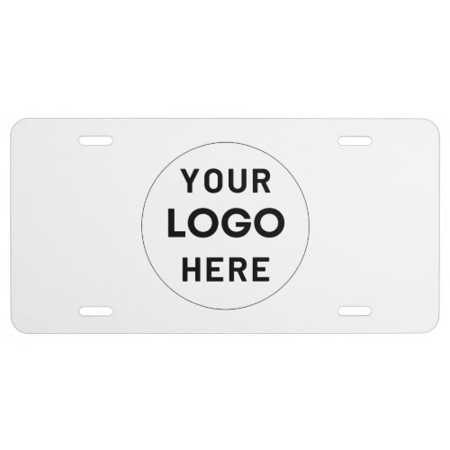 Create Your Own Business Logo License Plate