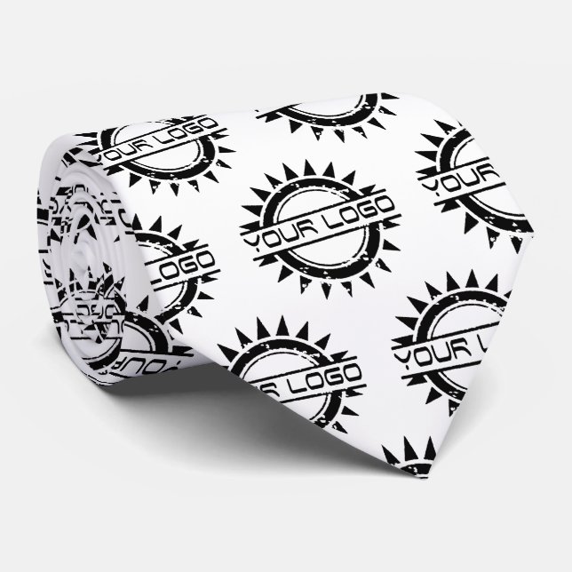 Create Your Own Business Logo Neck Tie (Rolled)