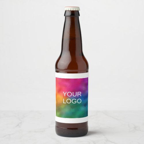 Create Your Own Business Logo Template Custom Beer Bottle Label