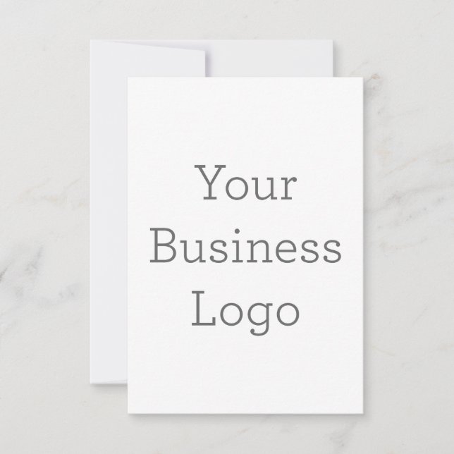 3.5" x 5" Flat Thank You Card (Front)