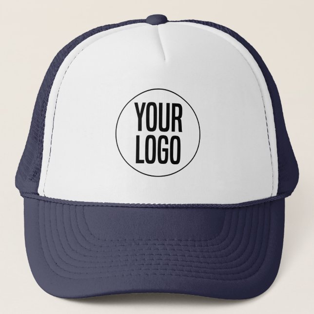 Create Your Own Business Logo Trucker Hat (Front)