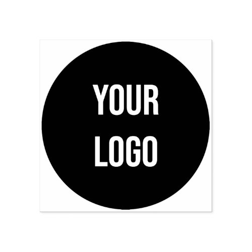 Create Your Own Business Round Professional Logo R Rubber Stamp