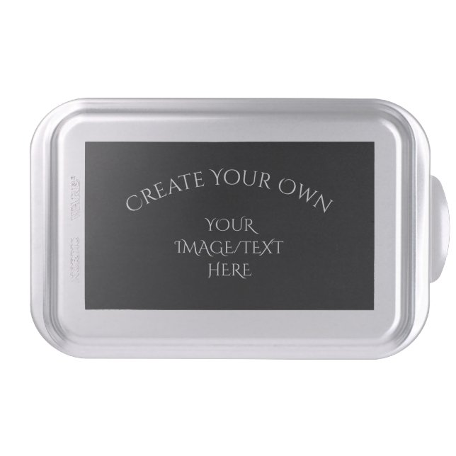 Create Your Own Cake Pan (Front)
