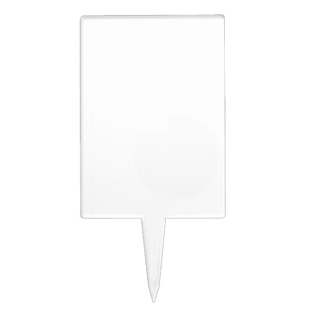 Create Your Own Cake Topper (Front)